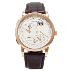 116.032 | A. Lange & Sohne Lange 1 Time Zone pink gold watch. Buy Online