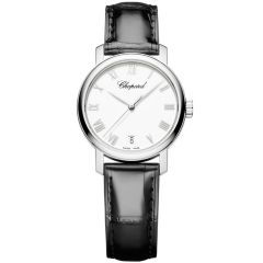 124200-1001 | Chopard Classic Ladies White Gold Automatic 33 mm watch. Buy Online