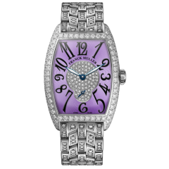 1750 S6 D 2P B 5N LGRN BR | Franck Muller Cintree Curvex Diamonds 25.1 x 35.1 mm watch | Buy Now