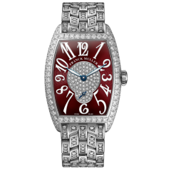 1750 S6 D 2P B PT DRD BR | Franck Muller Cintree Curvex Diamonds 25.1 x 35.1 mm watch | Buy Now
