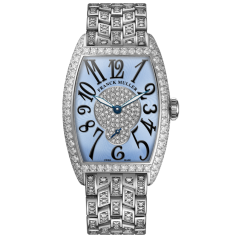 1750 S6 D 2P F OG WH BR | Franck Muller Cintree Curvex Diamonds 25.1 x 35.1 mm watch | Buy Now