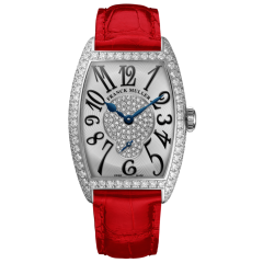 1750 S6 D 2P OG WH RD | Franck Muller Cintree Curvex Diamonds 25.1 x 35.1 mm watch | Buy Now