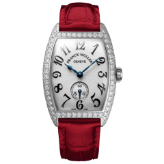 1750 S6 D OG WH RD | Franck Muller Cintree Curvex Diamonds 25.1 x 35.1 mm watch | Buy Now