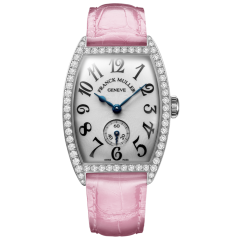 1750 S6 DP PT WH PNK | Franck Muller Cintree Curvex Diamonds 25.1 x 35.1 mm watch | Buy Now