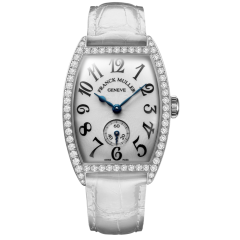 1750 S6 DP PT WH WH | Franck Muller Cintree Curvex Diamonds 25.1 x 35.1 mm watch | Buy Now