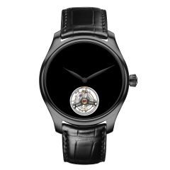 1804-1206 | H. Moser & Cie Endeavour Tourbillon Concept Vantablack Black Hands 42 mm watch. Buy Online