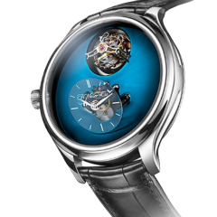 H. Moser & Cie Endeavour Cylindrical Tourbillon H. Moser × MB&F Funky Blue Fume 1810-1200