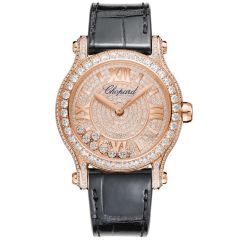 Chopard Happy Sport Rose Gold Diamonds Automatic 36 mm 274891-5001