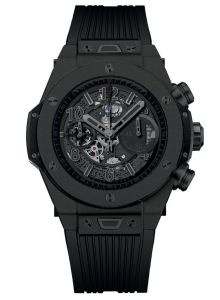 411.CI.1110.RX | Hublot Big Bang Unico Ceramic All Black 45 mm watch. Buy Online