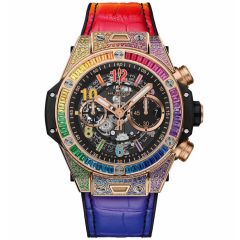 421.OX.1118.LR.0999 | Hublot Big Bang Unico King Gold Rainbow 44 mm watch | Buy Now
