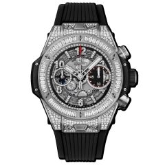 441.NX.1170.RX.0904 | Hublot Big Bang Unico Titanium Jewellery 42 mm watch. Buy Online