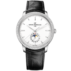 49545D11A131-BB60 | Girard-Perregaux 1966 Date and Moon Phases 40 mm watch. Buy Online
