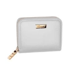 95015-0418 | Chopard Ice Cube Mini Wallet Ice Grey Box Calfskin Leather