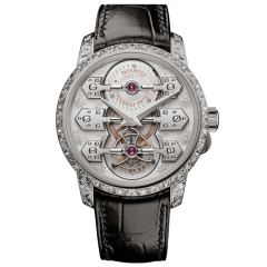 99276-53-000-BA6E | Girard-Perregaux Bridges La Esmeralda Tourbillon 44 mm watch. Buy Online
