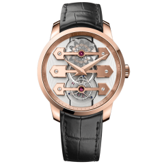 99280-52-000-BA6E | Girard-Perregaux Tourbillon With Three Gold Bridges 45 mm watch. Buy Online