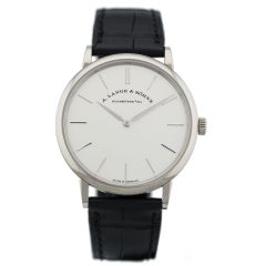 201.027 | A. Lange & Sohne Saxonia Thin white gold watch. Buy Online