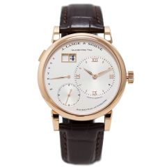 320.032 | A. Lange & Sohne Lange 1 Daymatic pink gold watch. Buy Online