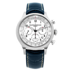10063 | Baume & Mercier Capeland Stainless Steel 44mm watch