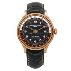 10136 | Baume & Mercier Capeland 18K Red Gold 44mm watch