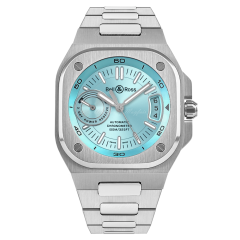 BRX5R-IB-ST/SST | Bell & Ross BR-X5 Ice Blue Steel Automatic 41 mm watch | Buy Now