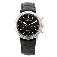 2885F-11B30-53B | Blancpain Leman Chronograph Flyback Grande Date 40 mm watch | Buy Online