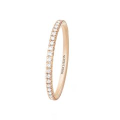 Boucheron Epure Pink Gold Diamond Ring JAL01182
