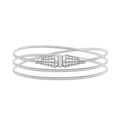 JBT00793 | Boucheron Jack de Boucheron White Gold Diamond Bracelet