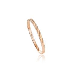 JBT00608 | Buy Boucheron Quatre Grosgrain Pink Gold Bangle Size XS