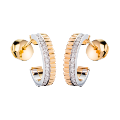 JCO00671 | Buy Online Boucheron Quatre White and Yellow Gold Earrings