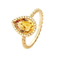 JRG02702 | Boucheron Serpent Bohème Couleur Yellow Gold Citrine Ring