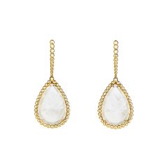 Boucheron Serpent Bohème Couleur Yellow Gold Pearl Earrings JCO01262