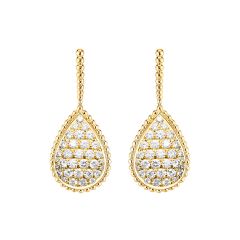 Boucheron Serpent Bohème Diamants Yellow Gold Earrings JCO01011