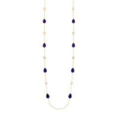 JCL01015 | Boucheron Serpent Boheme Yellow Gold Lapis Lazuli Necklace