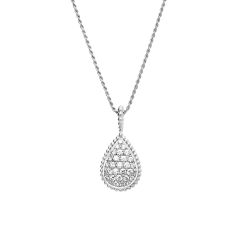 Boucheron Serpent Boheme White Gold Diamond Pendant JCL00680