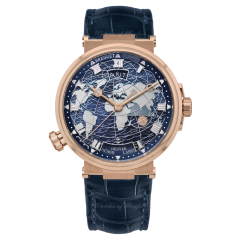 5557BR/YS/9WV | Breguet Marine Hora Mundi Automatic 43.9 mm watch | Buy Now