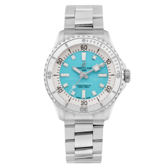 A17377211C1A1 | Breitling Superocean Automatic Turquoise 36 mm watch. Buy Online