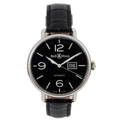 BRWW196-BL-ST/SCR | Bell & Ross WW1-96 Grande-Date 45 mm watch | Buy Online