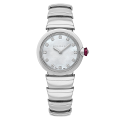 102196 | BVLGARI LVCEA Steel Quartz 28 mm watch | Buy Online