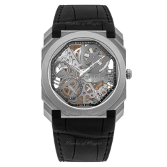 102714 | BVLGARI Octo Finissimo Titanium 40mm watch | Buy Online