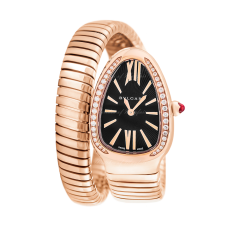 101815 | BVLGARI Serpenti Tubogas Pink Gold Quartz 35 mm watch | Buy Online