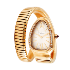 101924 | BVLGARI Serpenti Tubogas Yellow Gold Quartz 35 mm watch | Buy Online