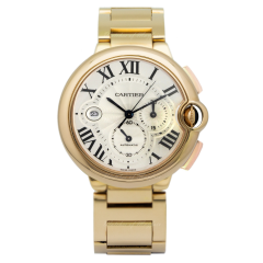 W6920010 | Cartier Ballon Bleu Chronograph 46.8 mm watch. Buy Online