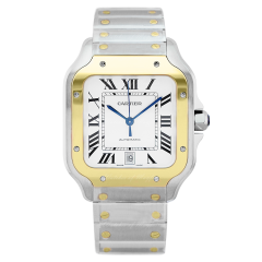 W2SA0006 | Cartier Santos De Cartier 39.8 mm watch. Buy Online