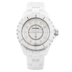 H3214 | Chanel J12 White Ceramic Quartz 38mm watch. Buy Online