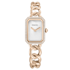 H4412 | Chanel Premiere Chain Large Beige Gold Diamonds watch. Buy Online