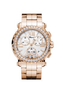 283583-5006 | Chopard Happy Sport 42 mm Chrono watch. Buy Online