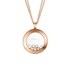 799569-5001 | Buy Chopard Happy Curves Rose Gold Diamond Pendant