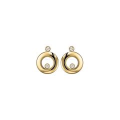 833957-0201 | Buy Chopard Miss Happy Yellow Gold Diamond Earrings