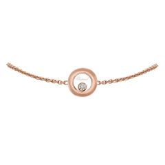 85A017-5001 | Chopard Happy Diamonds Icons Rose Gold Diamond Bracelet