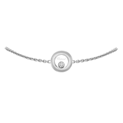 85A017-1001 | Chopard Happy Diamonds Icons White Gold Diamond Bracelet